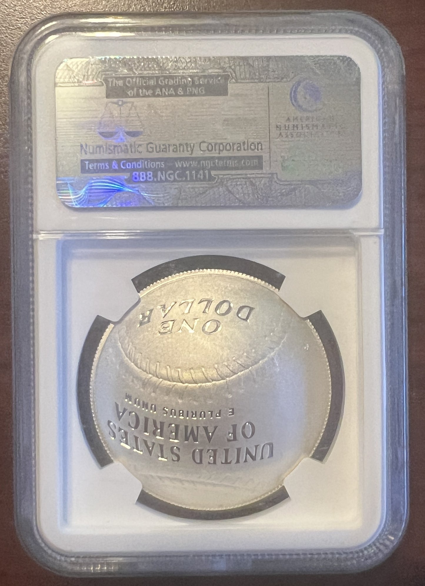 2014 Baseball Hall of Fame Silver Dollar – PF70 – Ultra Cameo