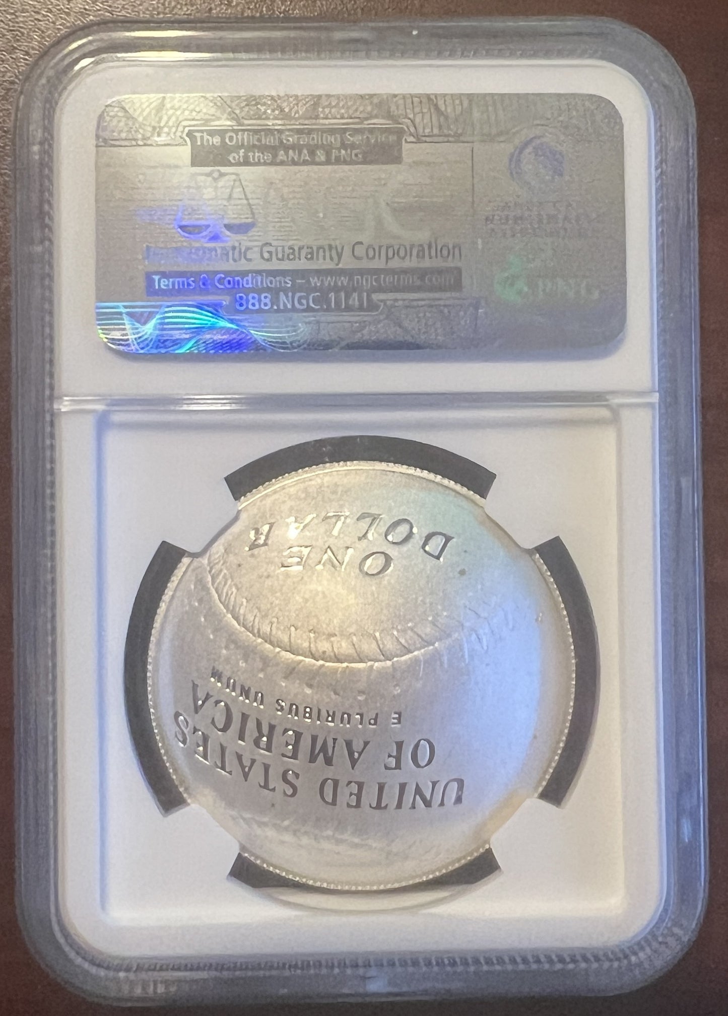 2014 Baseball Hall of Fame Silver Dollar – PF70 – Ultra Cameo