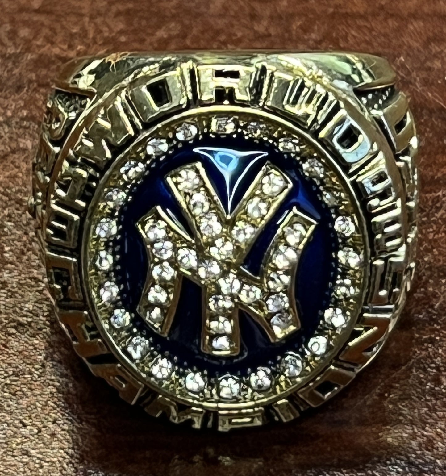 New York Yankees World Series Souvenir Rings Set Size 11 - 7 Championship Rings