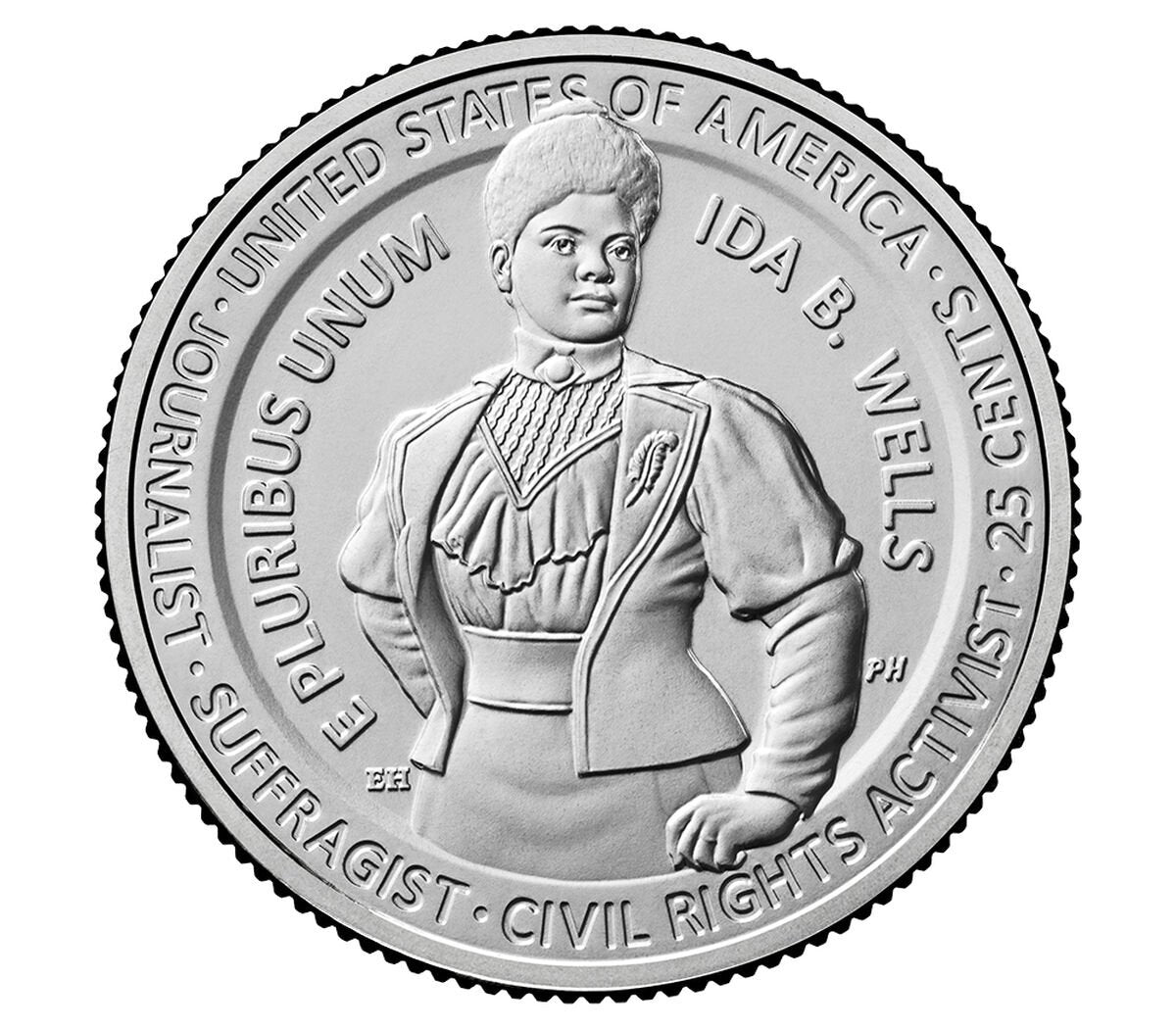 American Women Quarters 2025 Bags - Ida B. Wells - (Philidelphia Mint)