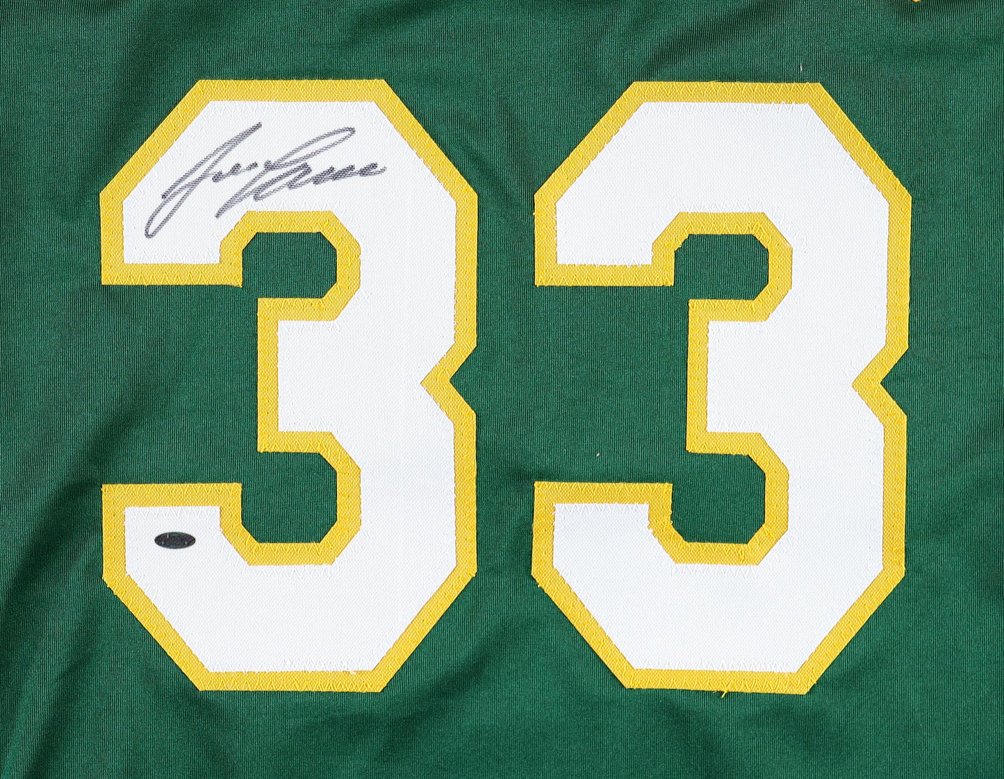 Jose Canseco Signed Jersey - Oakland Athletics-Green-OKAuthentics