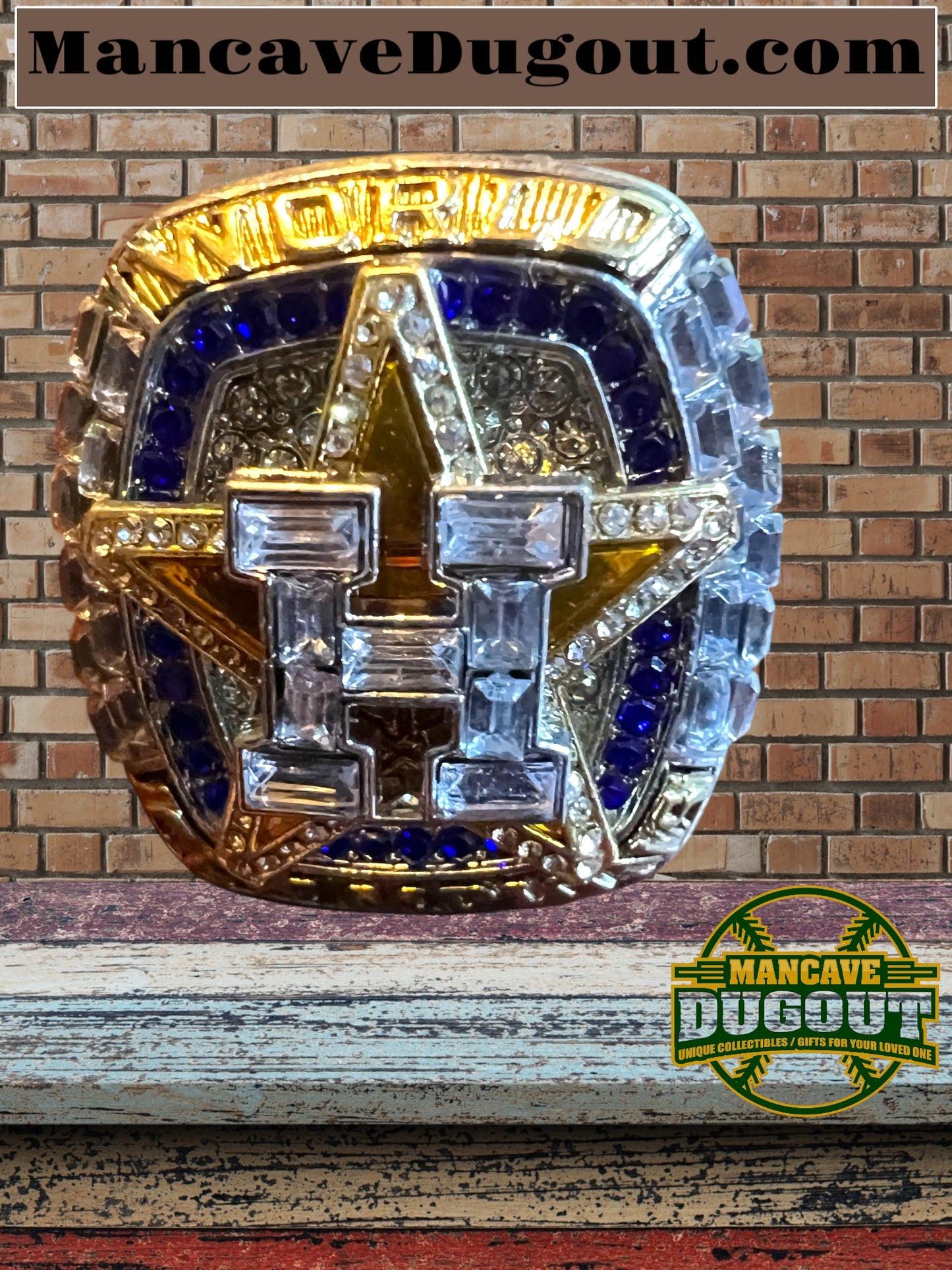 2022 Houston Astros World Series Champions Replica Ring - Valdez