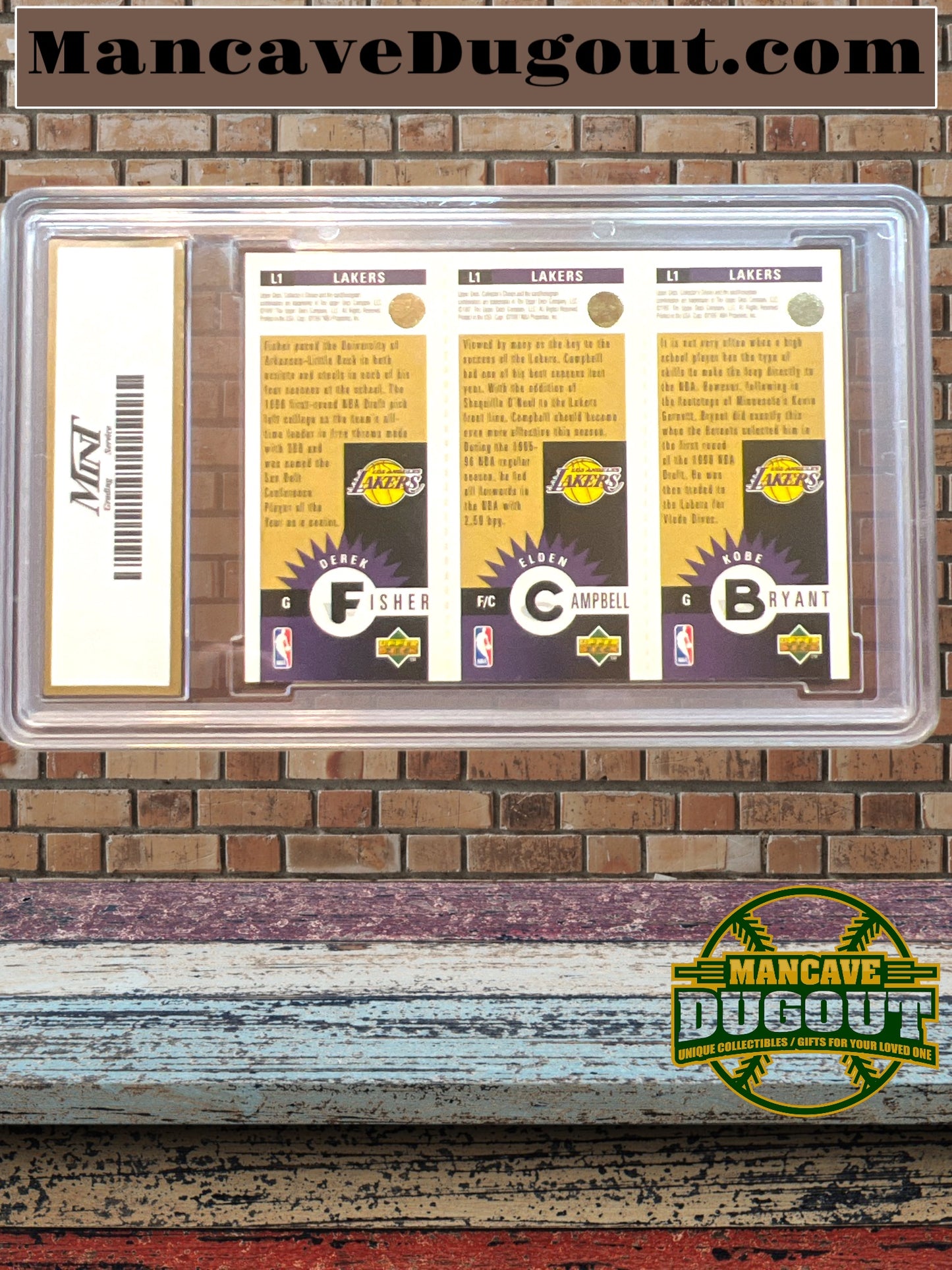 1996-97 Upper Deck Collector's Choice #L1 Kobe Bryant Los Angeles Lakers Mint 10