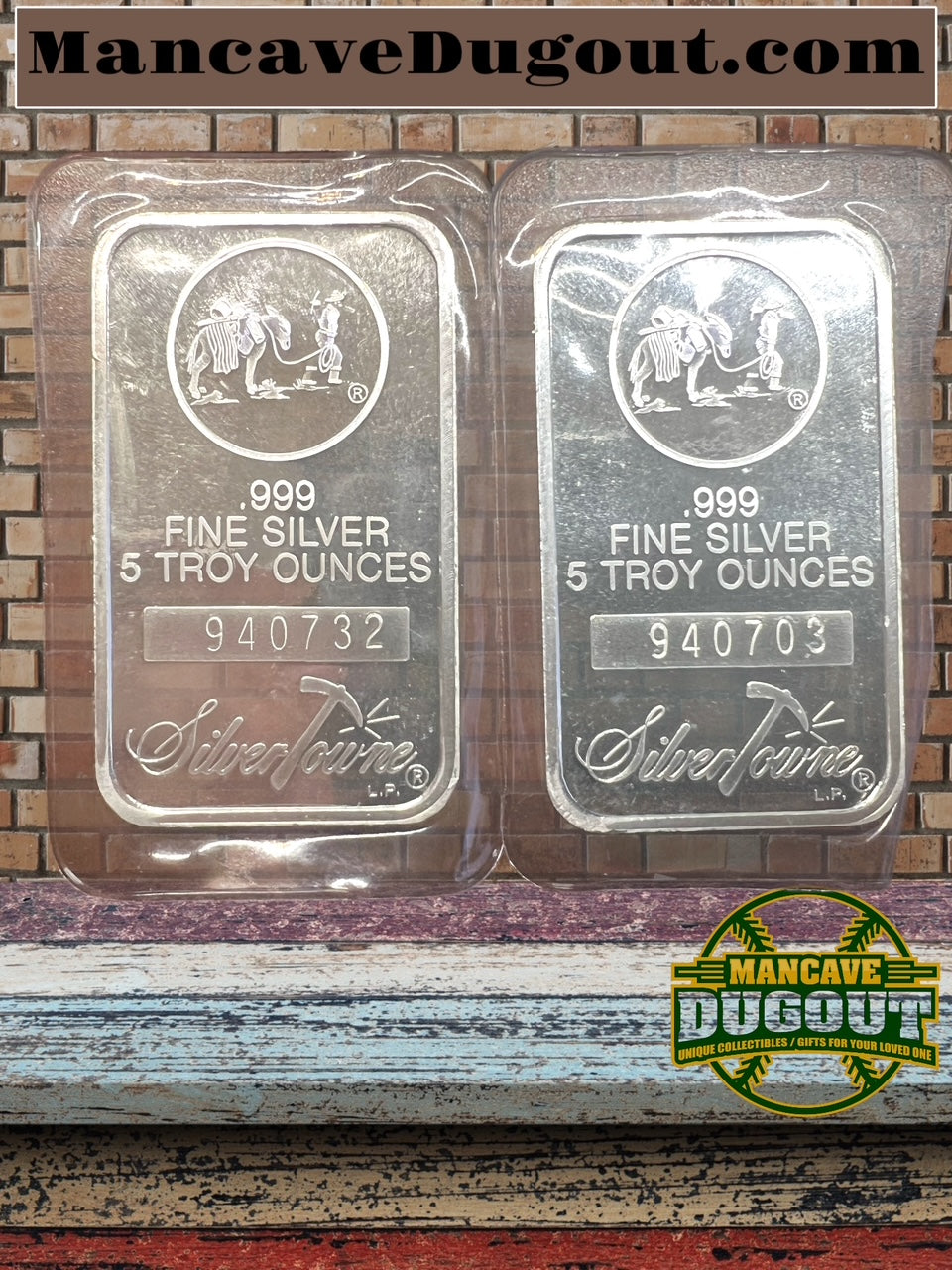 5 oz Silver Bar – SilverTowne