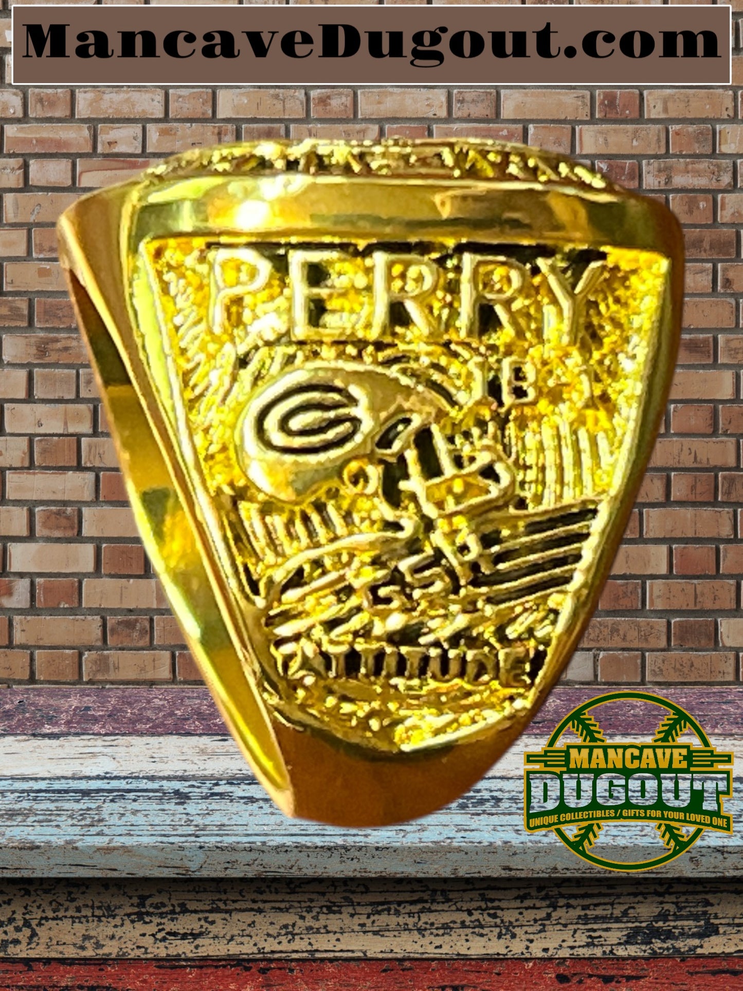1985 Chicago Bears Championship - 1985 Football Souvenir Ring - Perry