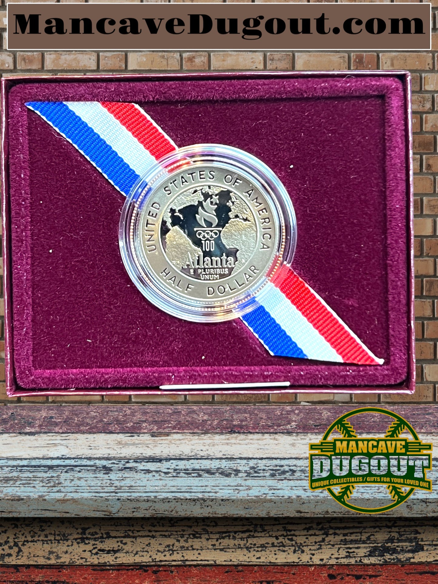 1995 U.S. Half Dollar Proof Olympic Coins of Atlanta Centennial Games Basketball-With OGP-COA