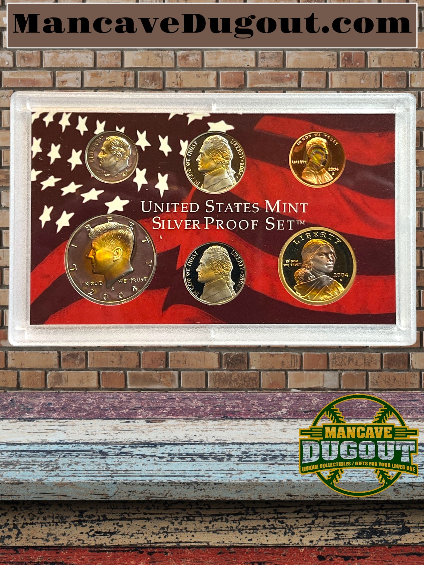 2004 US Mint Silver Proof 11 Coin Set Original Government Packaging OGP