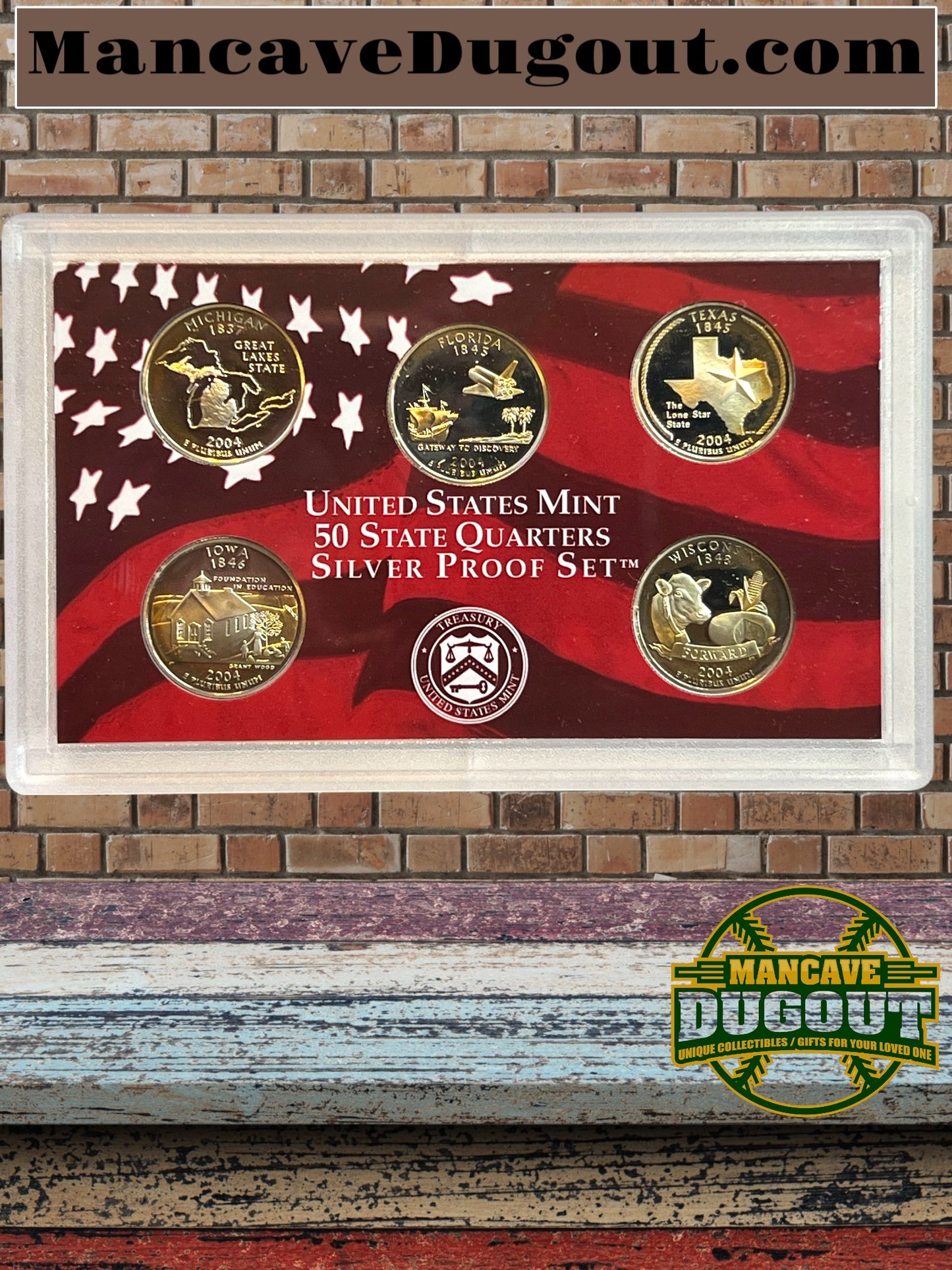 2004 US Mint Silver Proof 11 Coin Set Original Government Packaging OGP