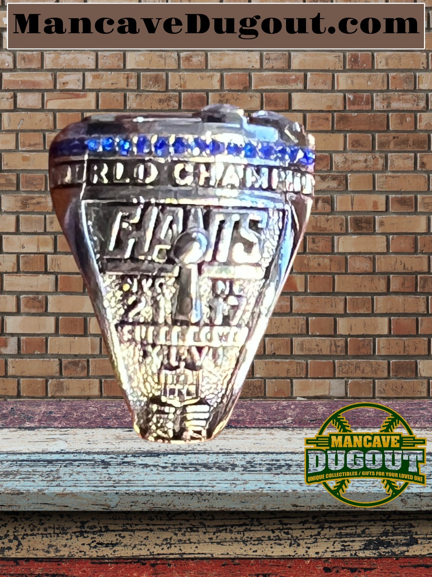 2011 NFL New York Giants Championship Souvenir Ring Classic Alloy
