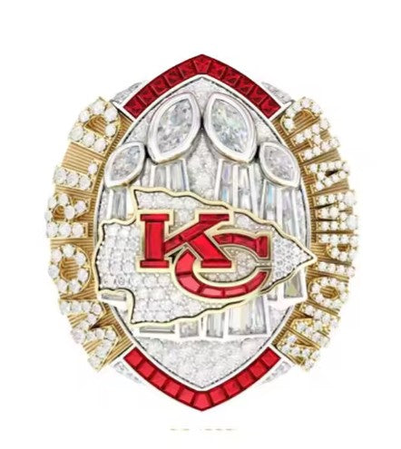 2024 KC Championship Ring Football Championship – Mahomes-Souvenir