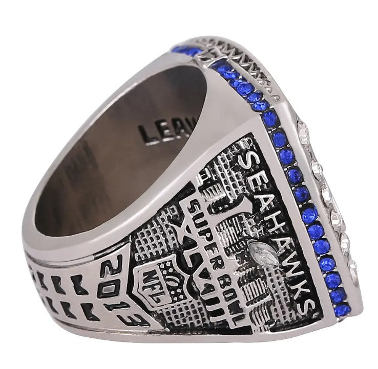 2013-2014 Seattle Championship Souvenir Ring - Wilson