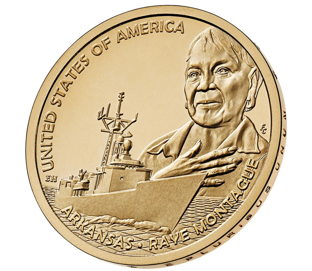 American Innovation $1 Coin 2025 Rolls - Arkansas Philadelphia (P)