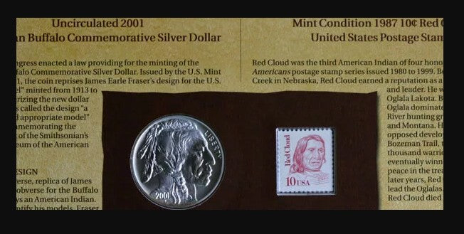2001 The American Buffalo Coin & Currency Set - Sealed
