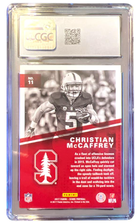 Christian McCaffrey - Rookie - Score-11