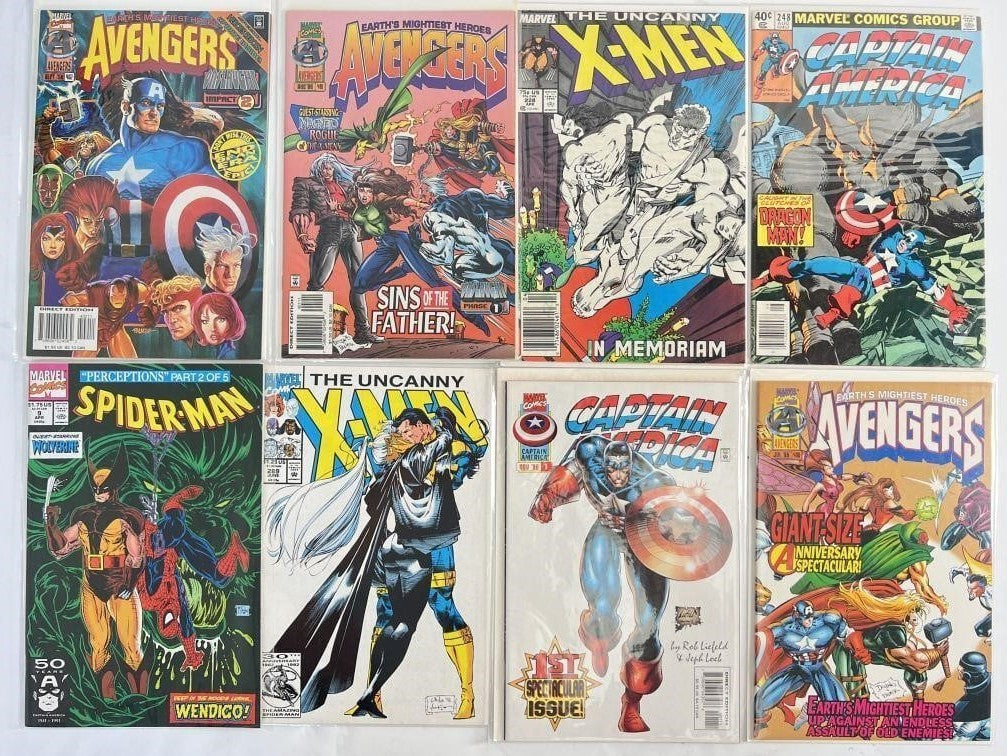 Marvel – Lot 728 of 8 Comic Books – Great to start a Collection!