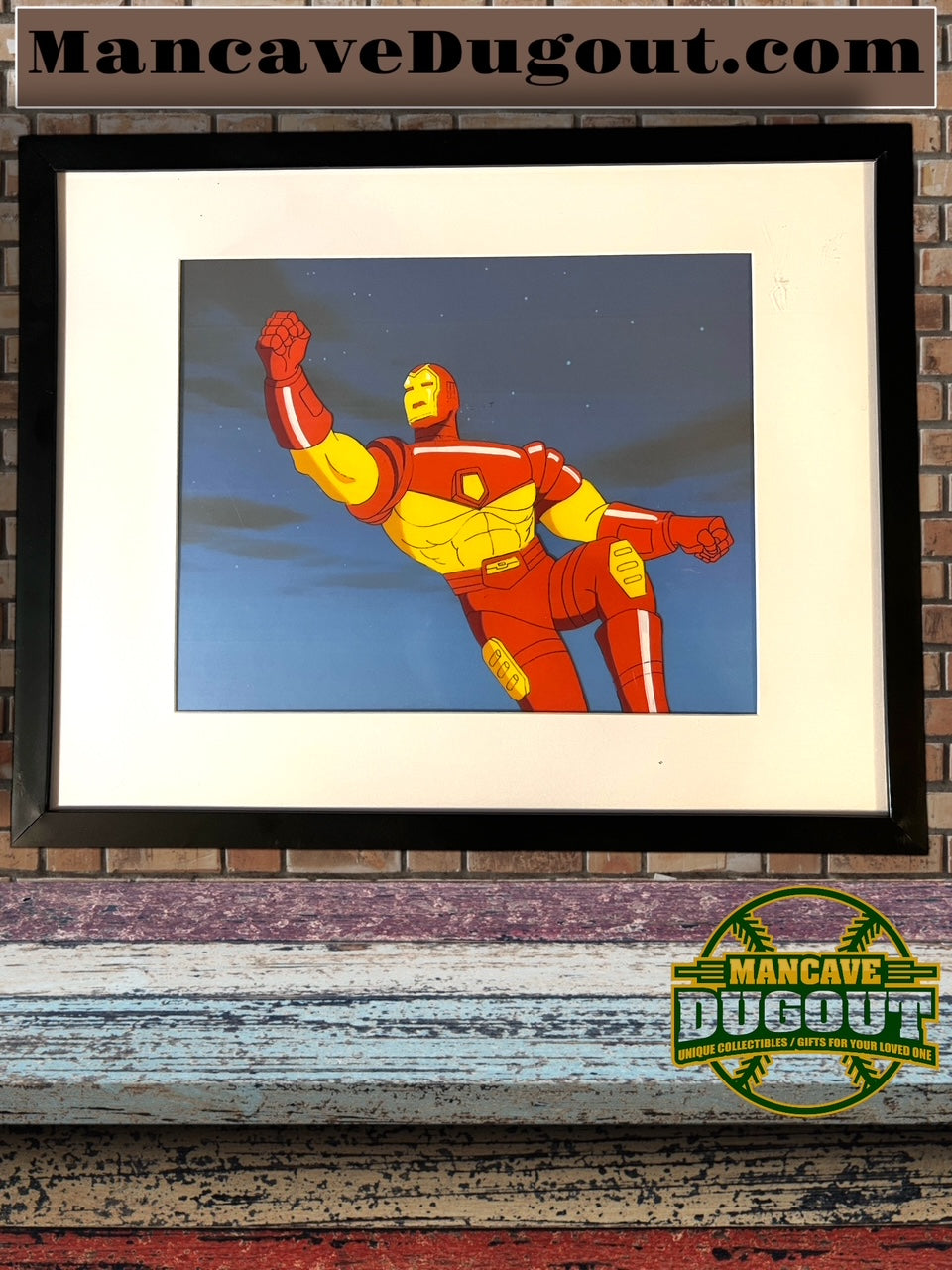 The IRON MAN Hand painted Original production Cel VINTAGE.