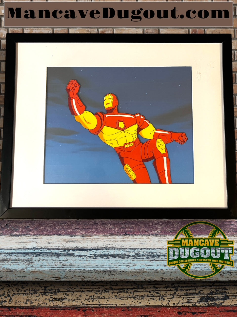 The IRON MAN Hand painted Original production Cel VINTAGE.