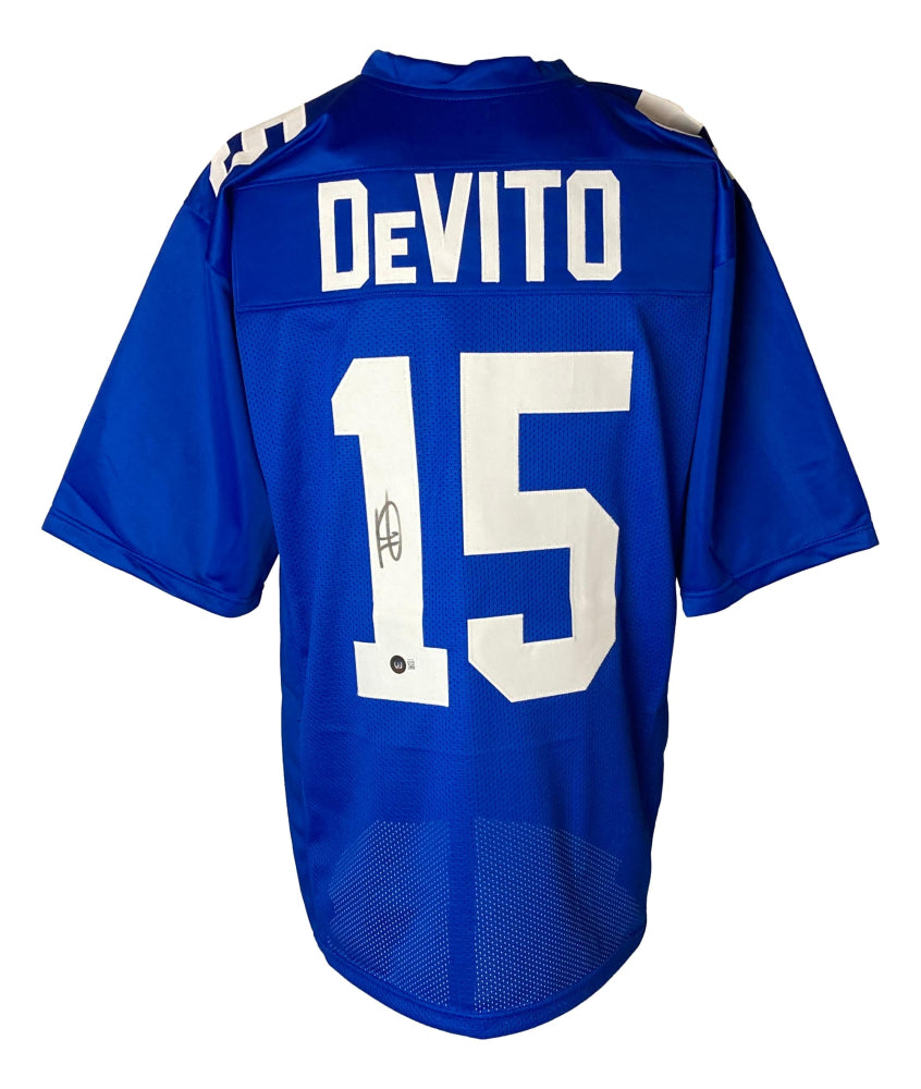 Tommy DeVito Signed Jersey (Beckett) - New York Giants