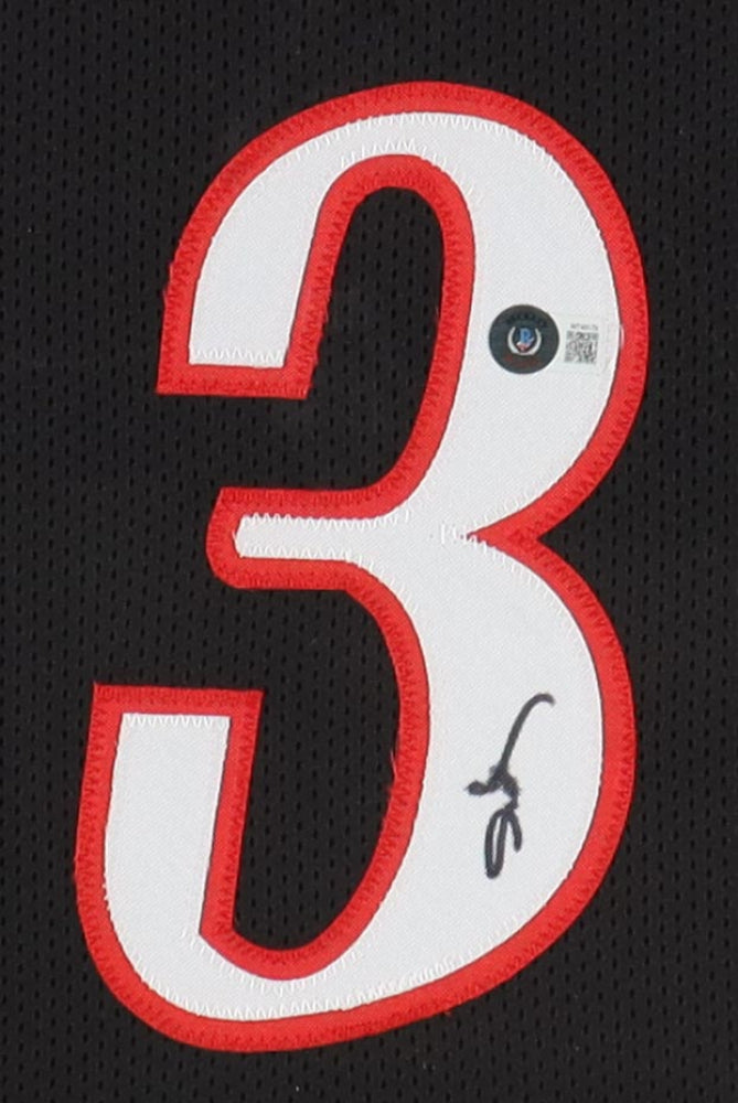 Allen Iverson Signed Custom Framed Jersey Display (Beckett) - Philadelphia 76ers