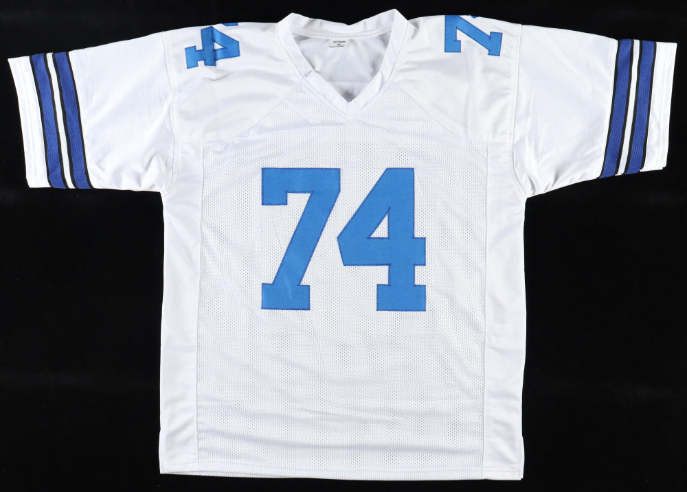 Bob Lilly Signed Jersey Inscribed "HOF '80" and Multiple Inscriptions