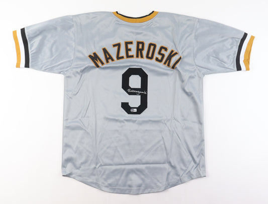 Bill Mazeroski Signed Jersey (Beckett) - Pittsburgh Pirates