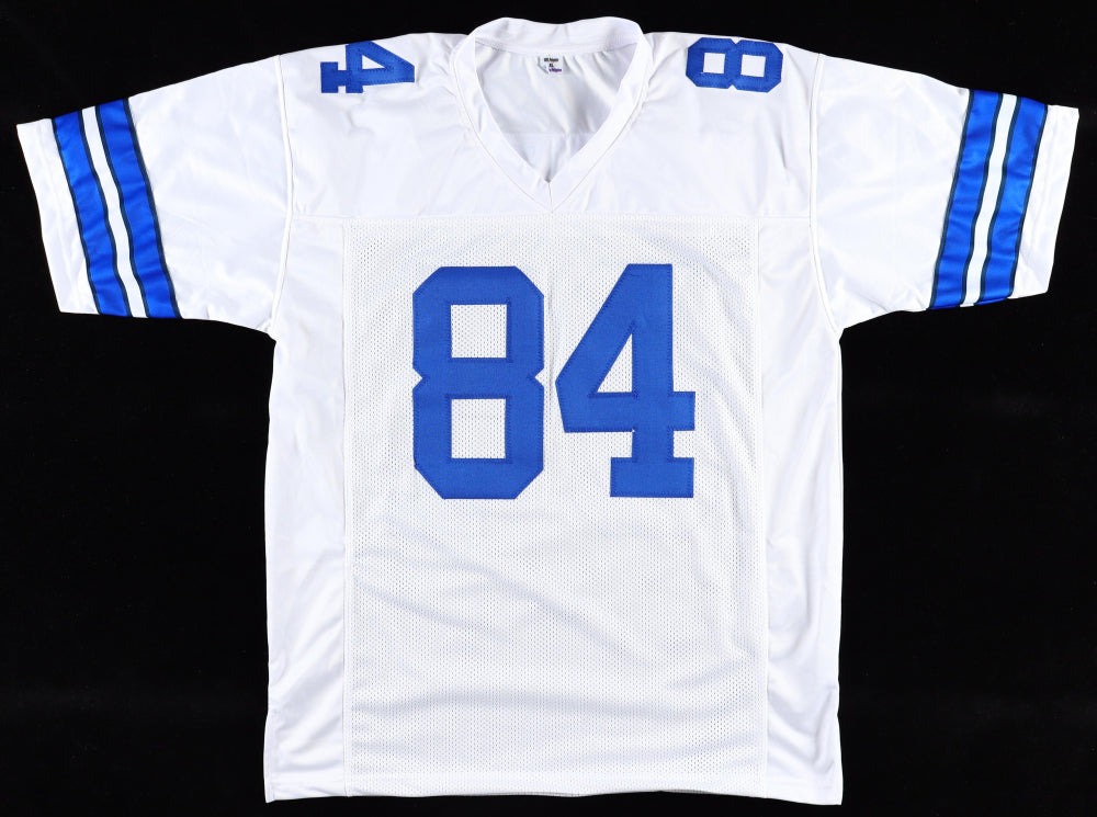 Jay Novacek Signed Jersey (Tristar) - Dallas Cowboys-White