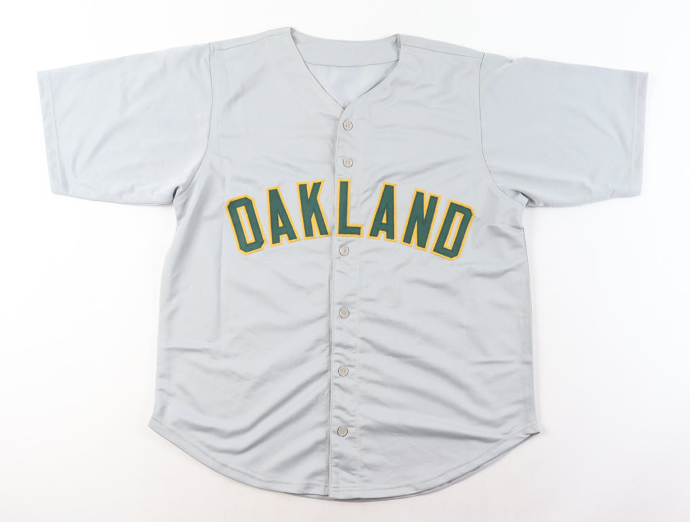 Jose Canseco Signed Jersey - Oakland Athletics-White-OKAuthentics