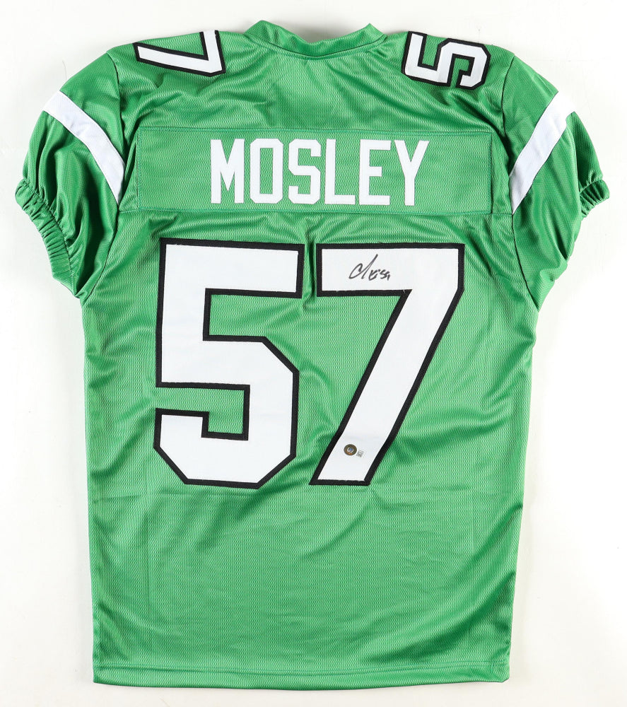 C. J. Mosley Signed Jersey (Beckett) - New York Jets (Green)
