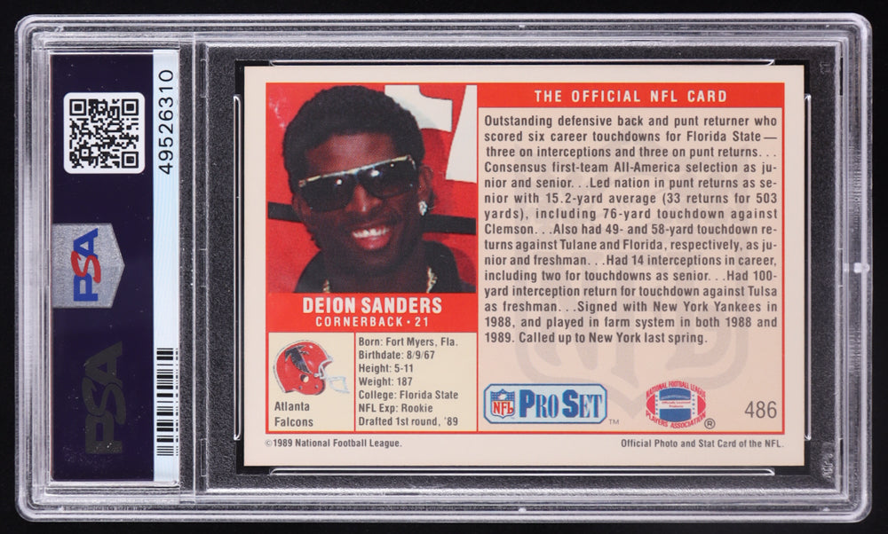 Deion Sanders - Pro Set-486