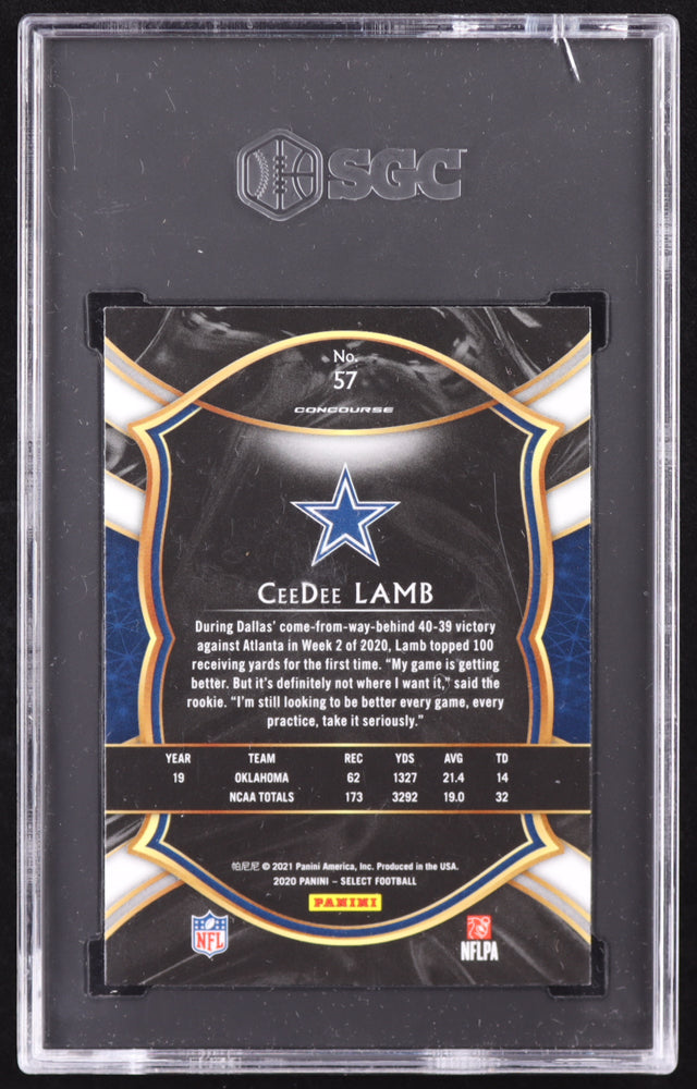 CeeDee Lamb 2020 Select #57 RC (SGC 10)