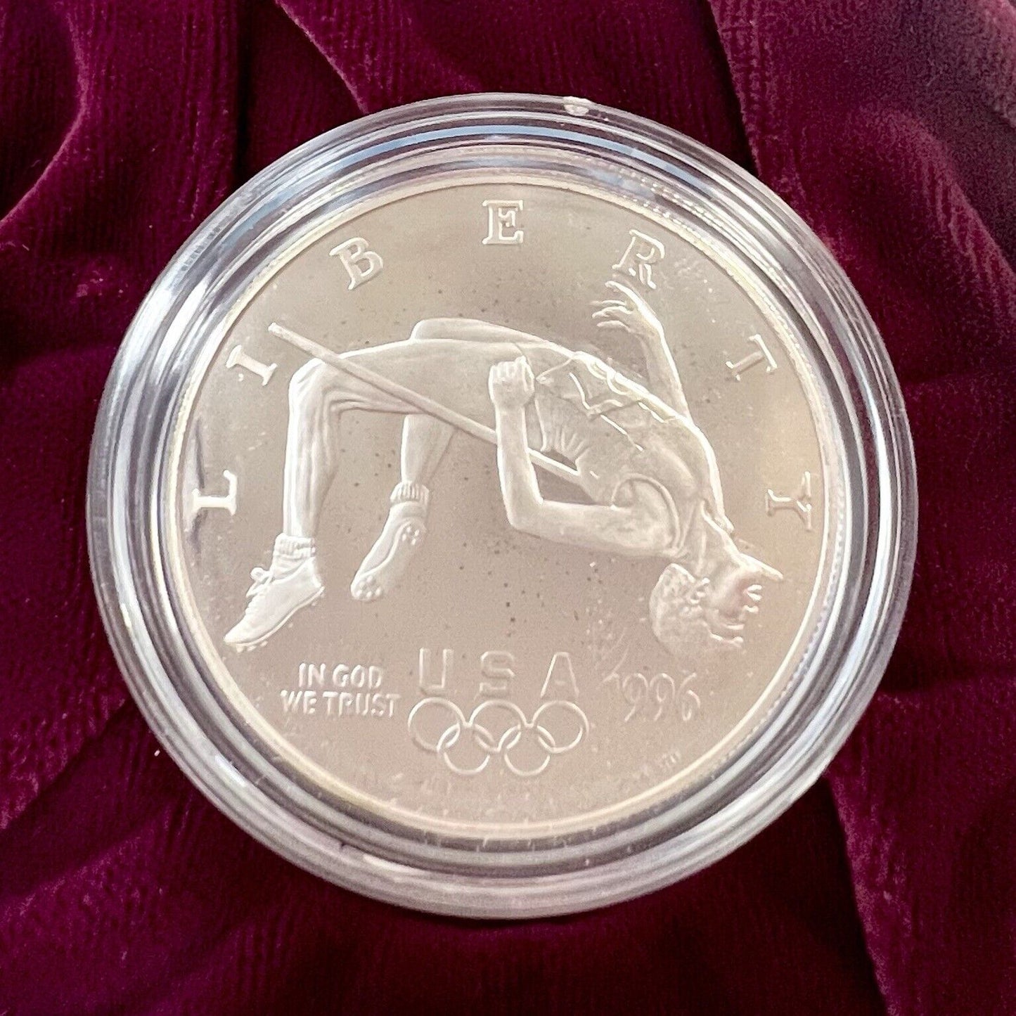 1996 Atlanta US Olympic 16 Proof Gold & Silver Coin Set -Presentation Box