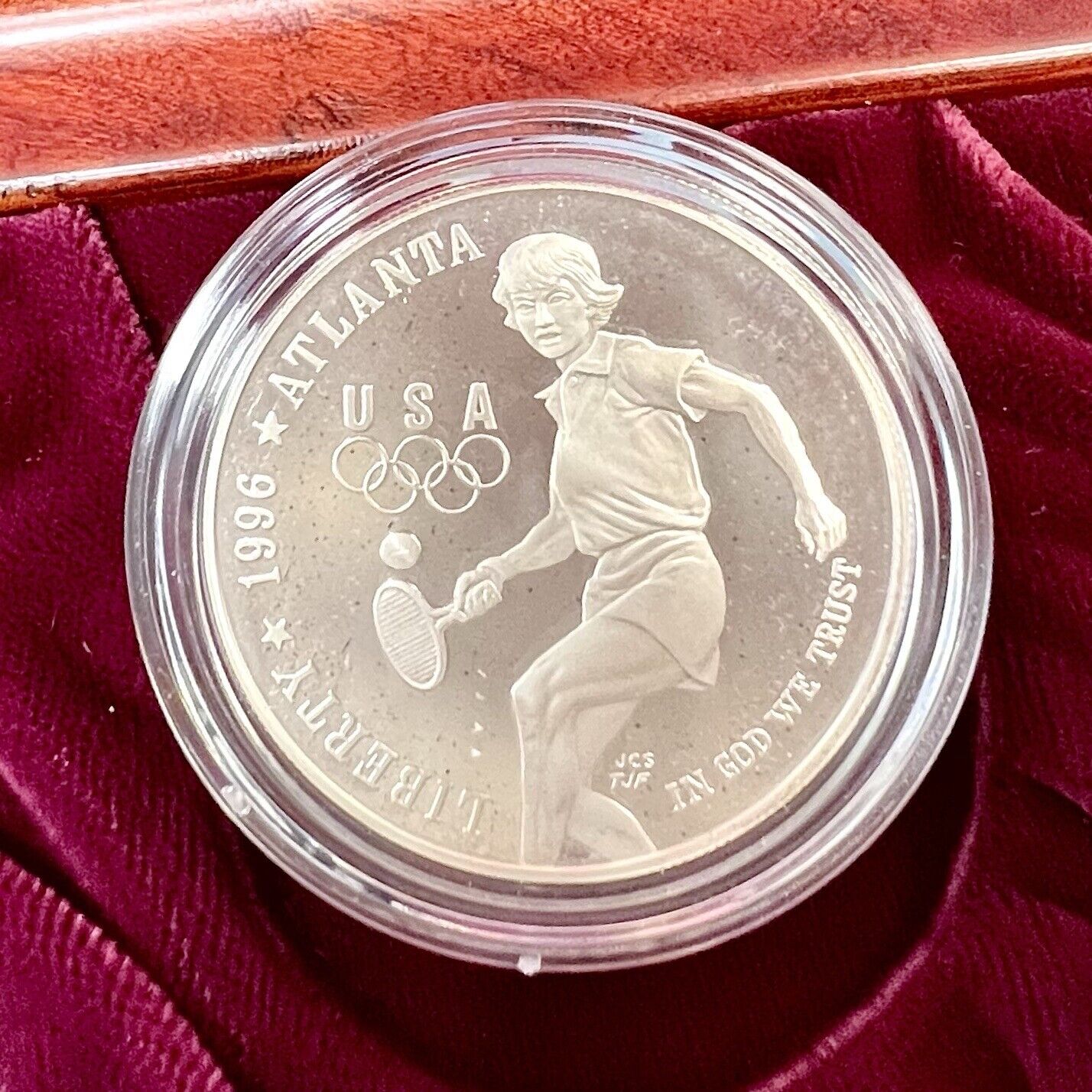 1996 Atlanta US Olympic 16 Proof Gold & Silver Coin Set -Presentation Box