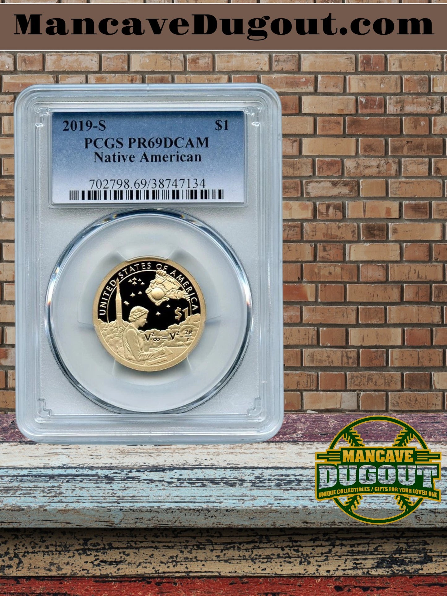 2019-S Sacagawea Dollar PCGS PR-69 DCAM