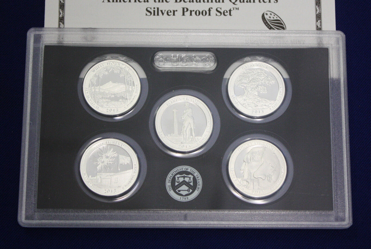 2013-S Silver Quarter ATB Proof Set (OGP/COA)