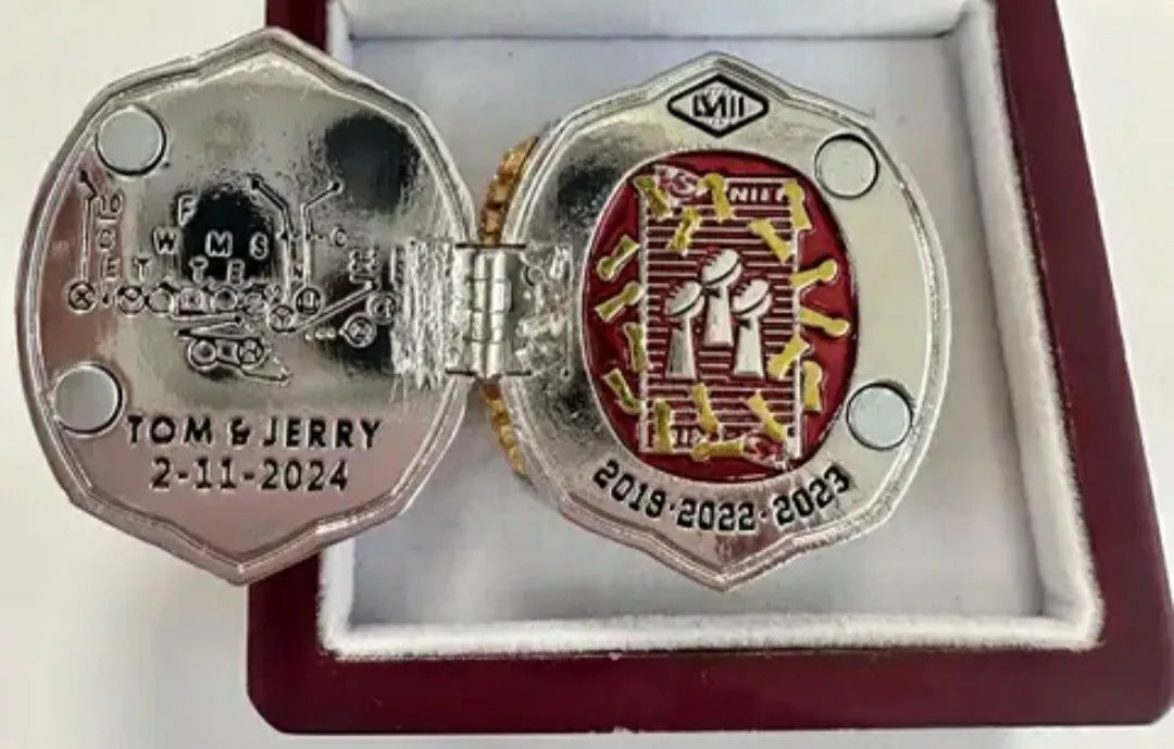 2024 KC Championship Ring Football Championship – Mahomes-Souvenir