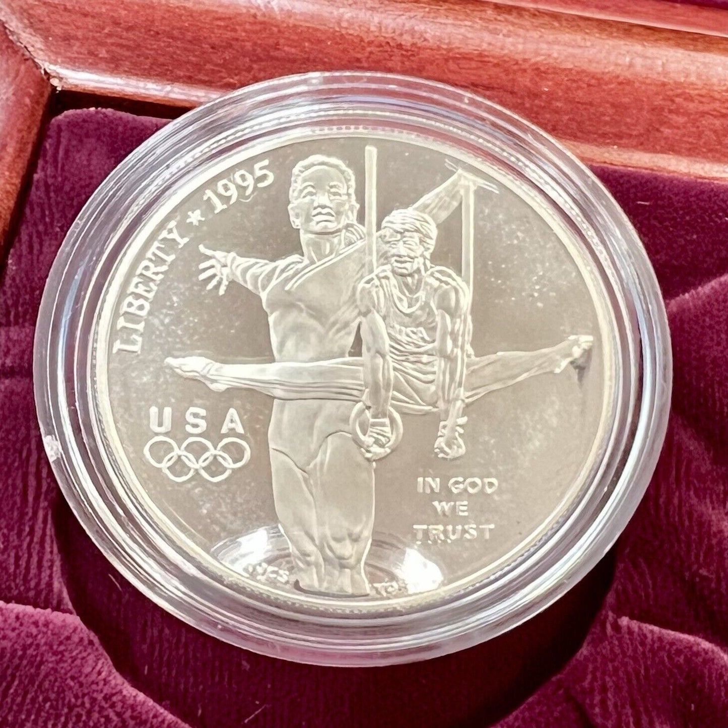 1996 Atlanta US Olympic 16 Proof Gold & Silver Coin Set -Presentation Box