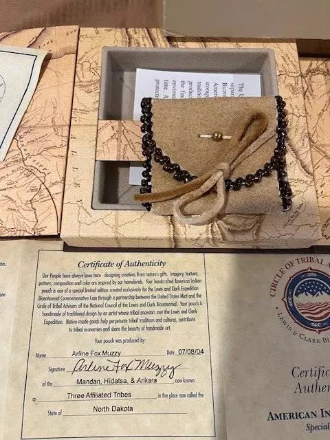 Lewis & Clark U. S. Mint Coin & Pouch Set - With COA