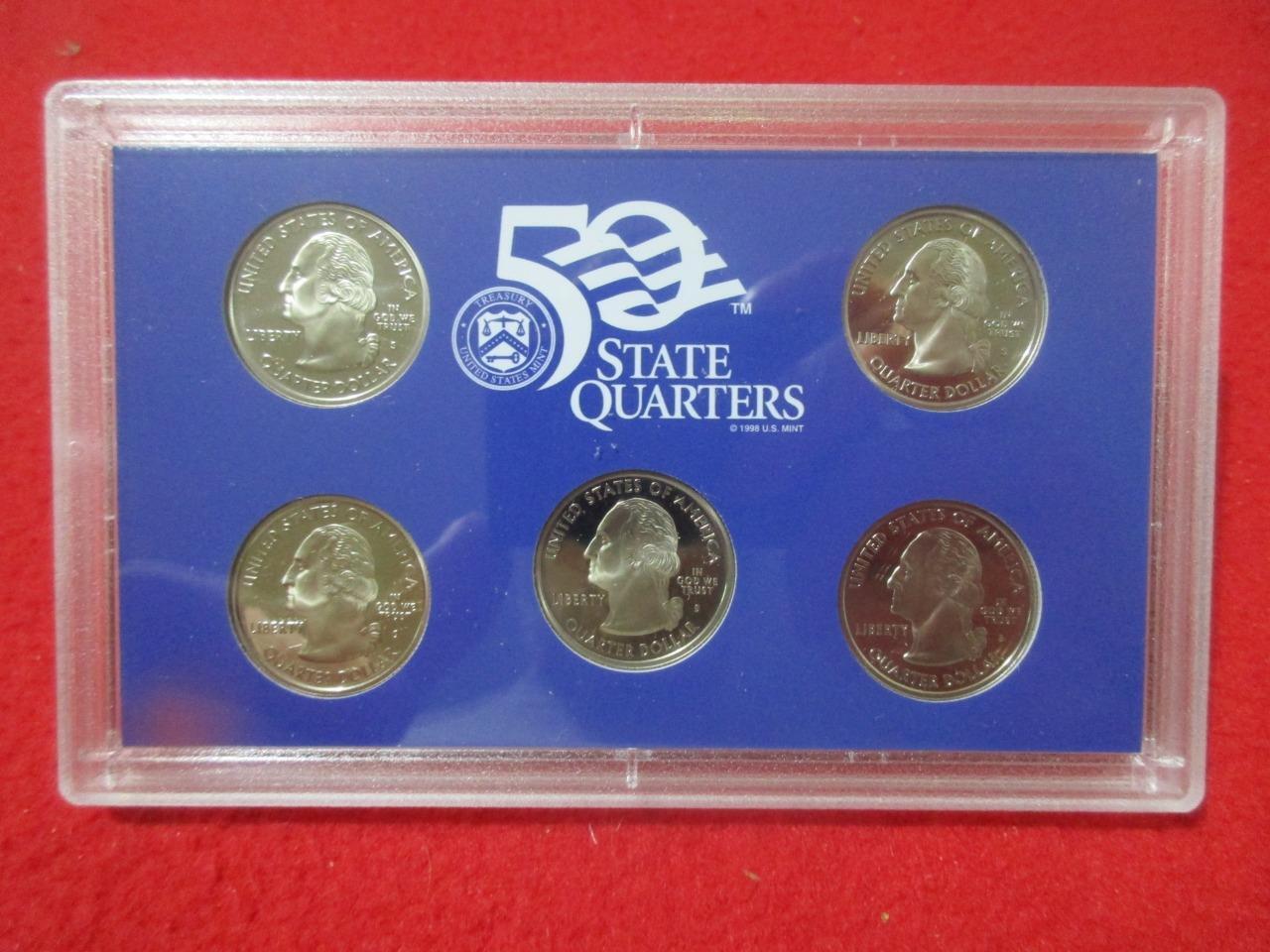 2006 Proof Coin Set - Quarters