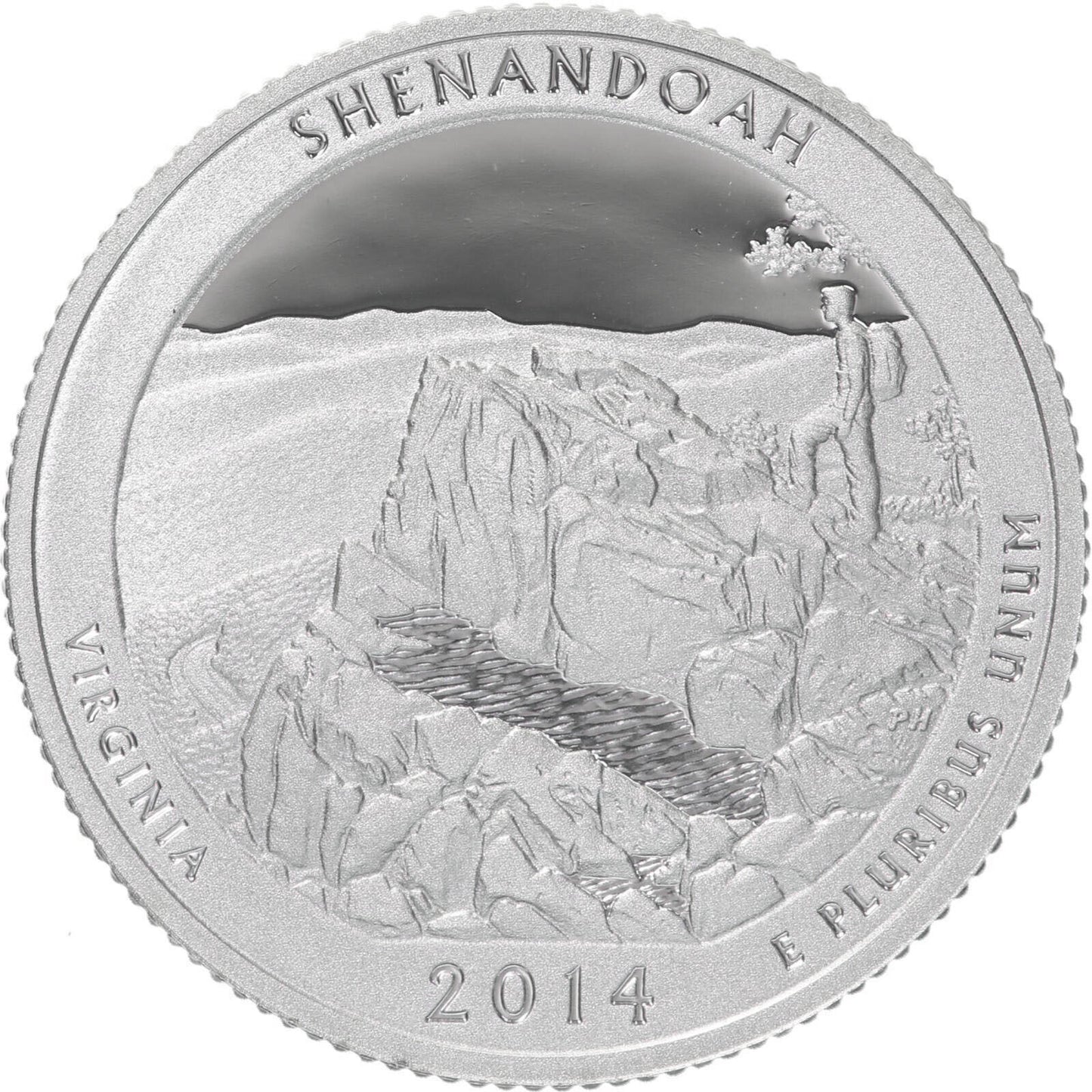 2014 S Proof Parks Quarter Set America the Beautiful 90% Silver OGP 5 Coins