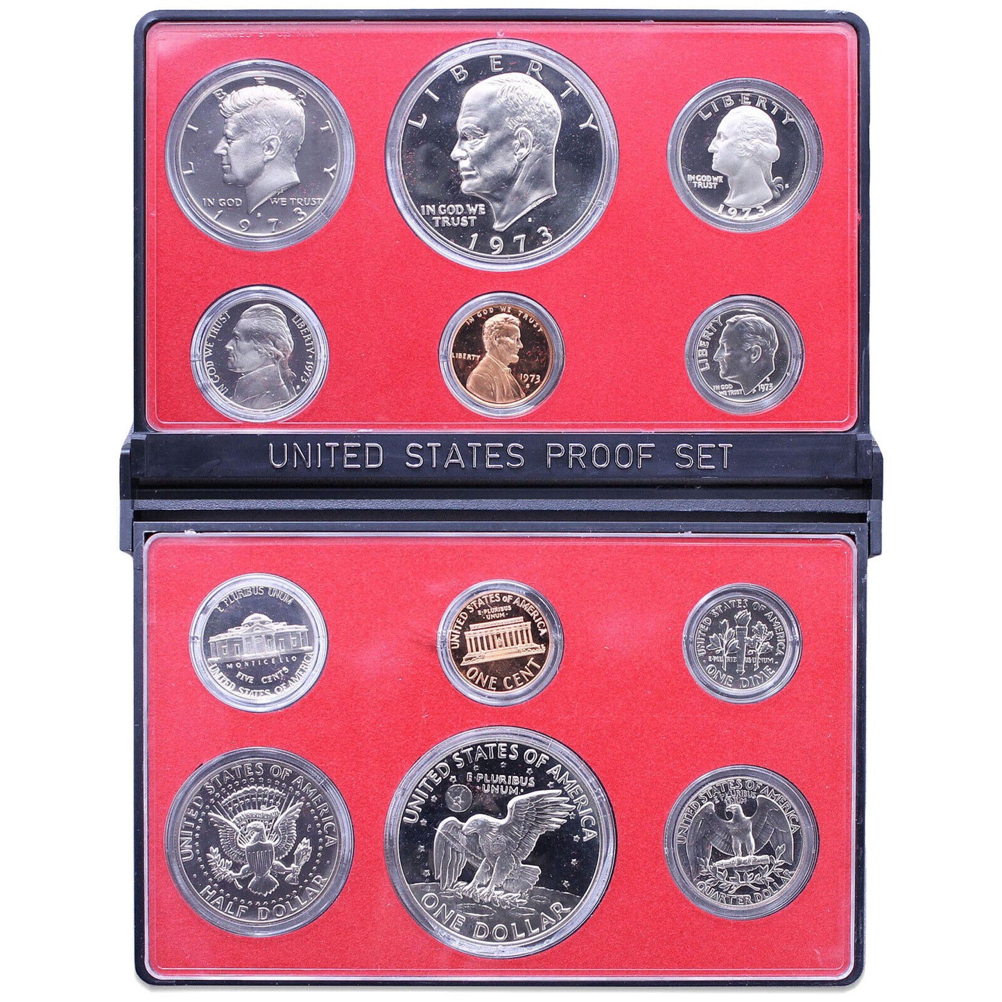 1973 S United States S -Mint 6 Coin Proof Set Original Box