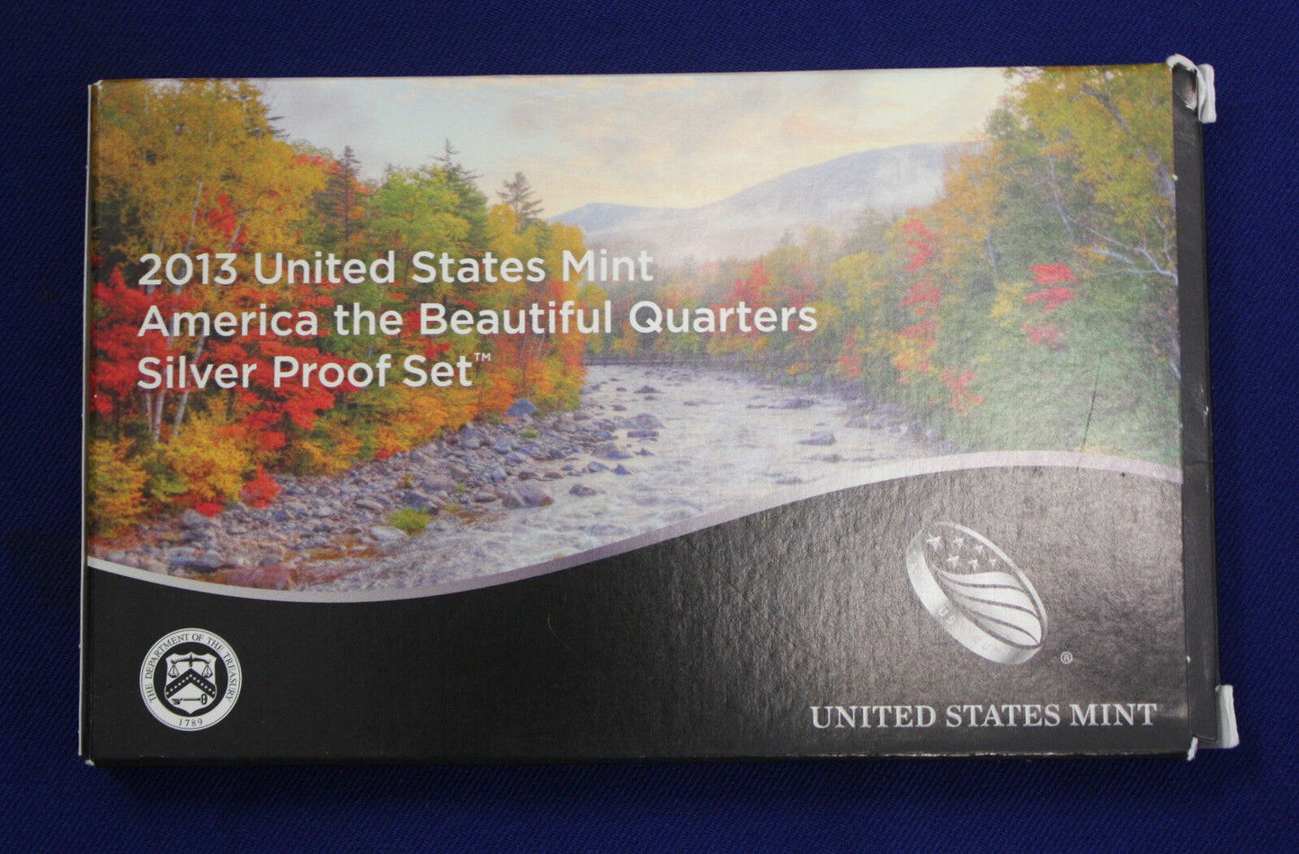2013-S Silver Quarter ATB Proof Set (OGP/COA)