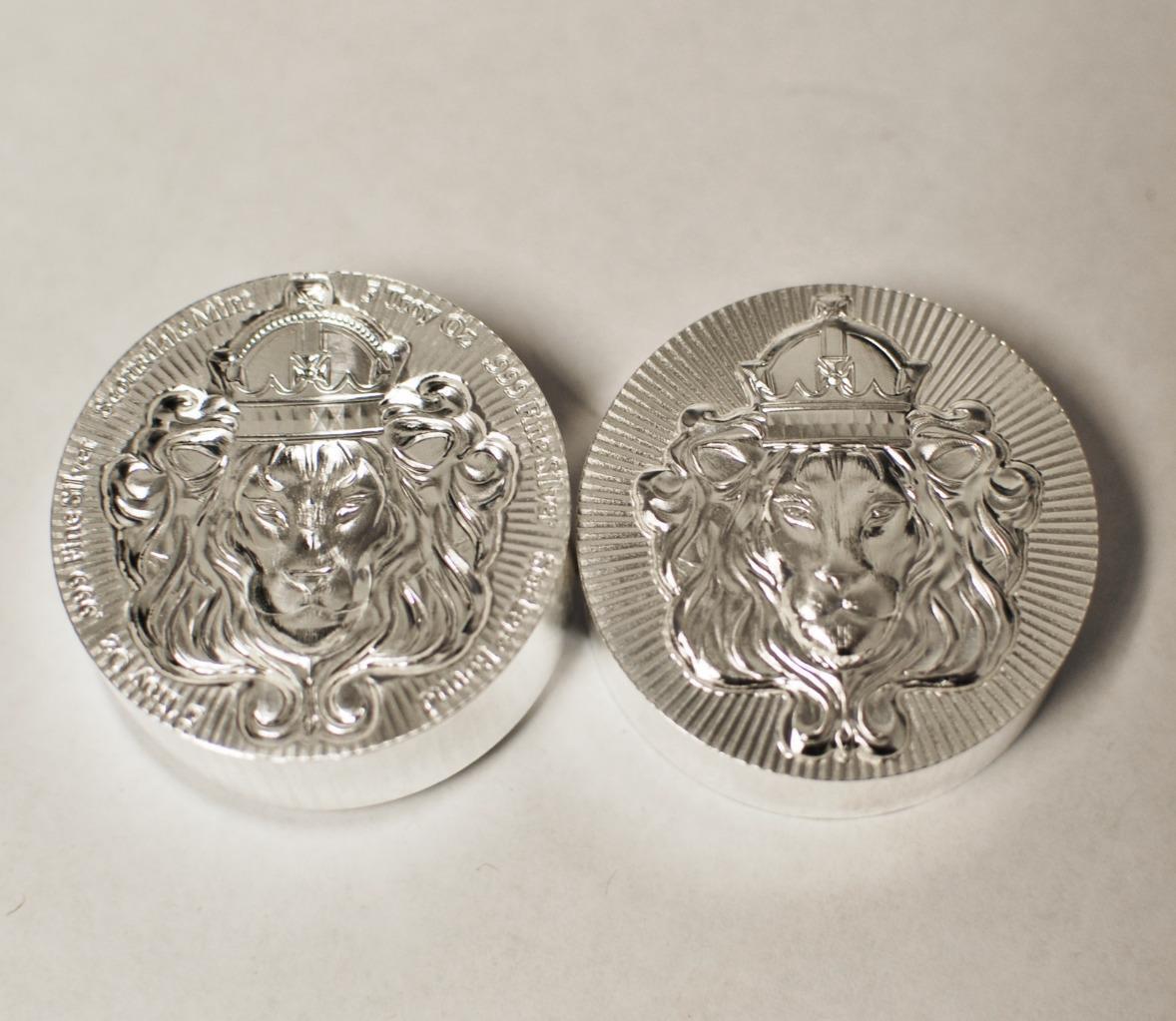 5 x 5oz Silver STACKER ROUNDS by Scottsdale Mint - 25oz .999 Silver