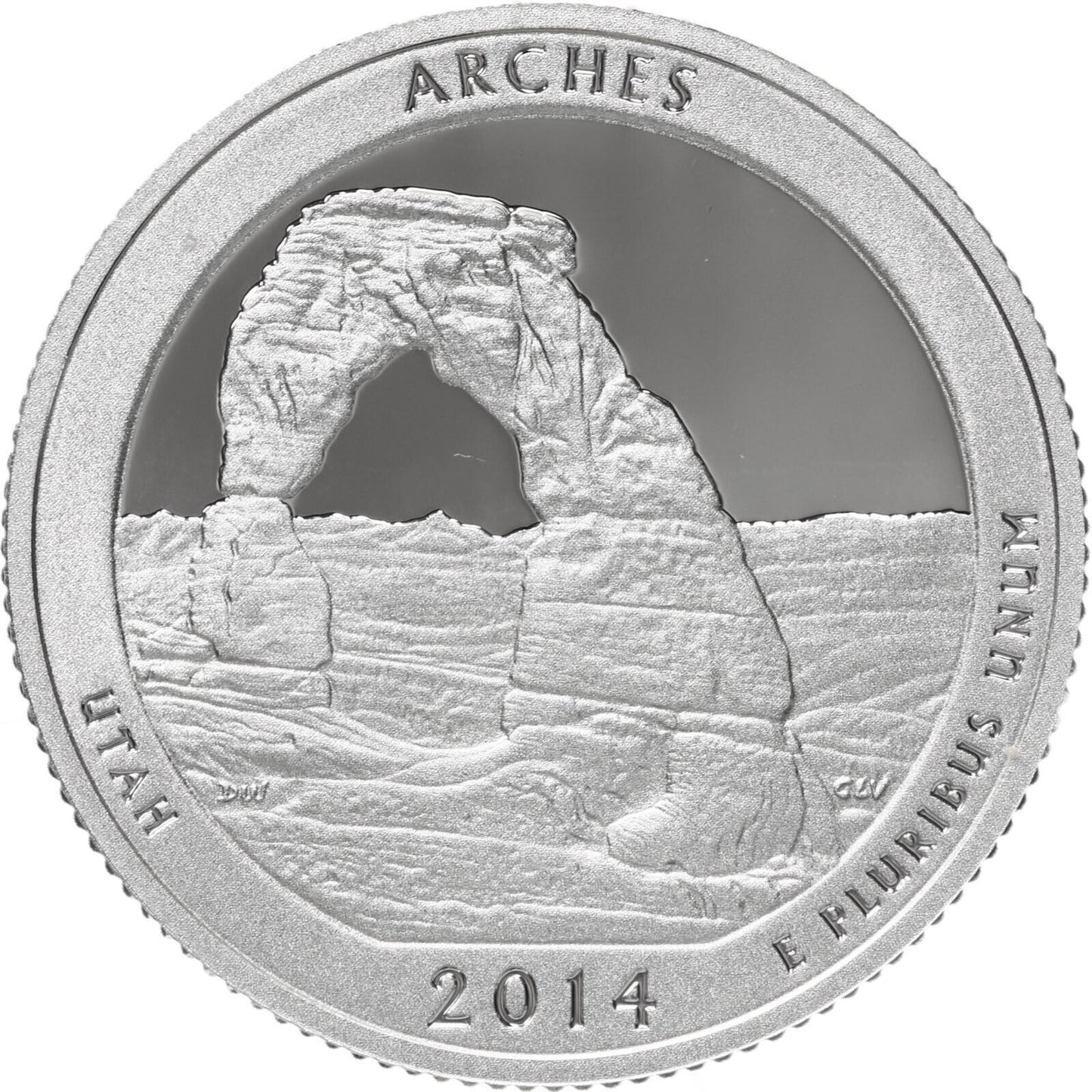 2014 S Proof Parks Quarter Set America the Beautiful 90% Silver OGP 5 Coins