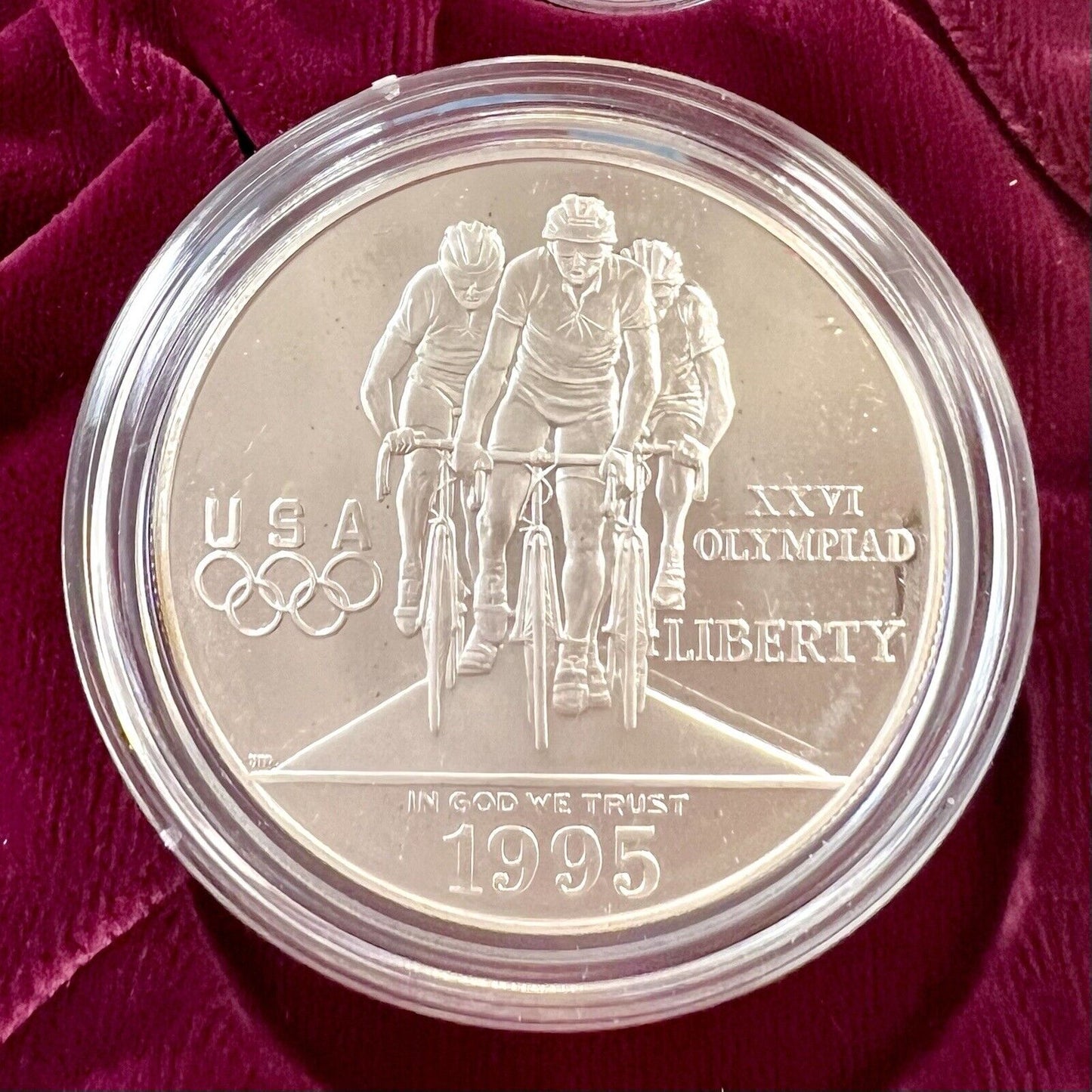 1996 Atlanta US Olympic 16 Proof Gold & Silver Coin Set -Presentation Box