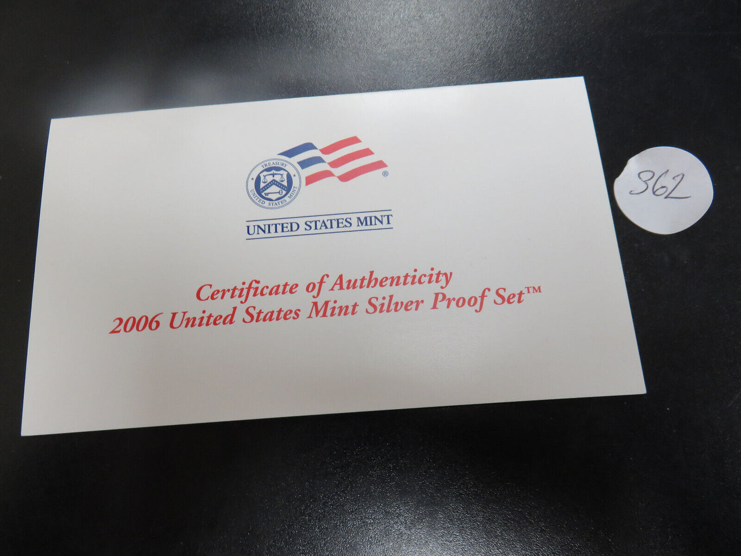 2006-S SILVER 10 Coin Proof Set ORIGINAL