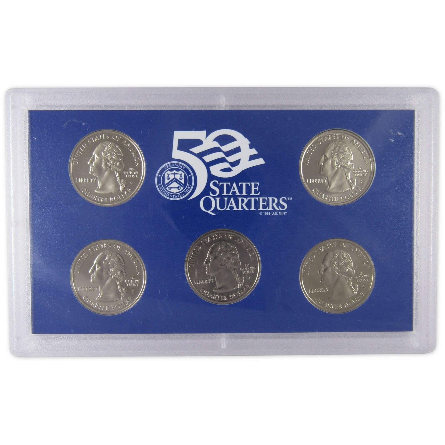 2002 Quarter Set US Mint Proof Set | Beautiful Set | Box & COA