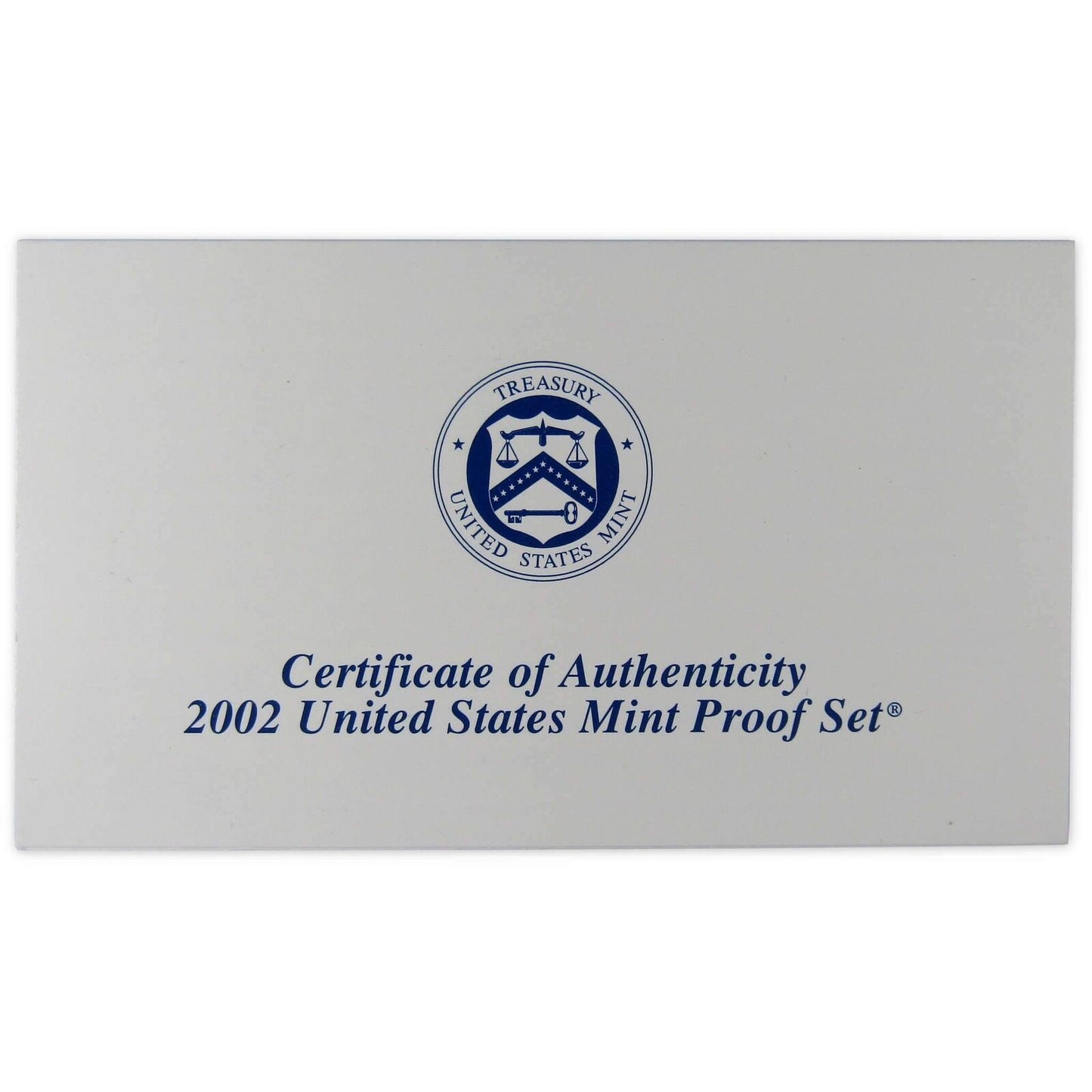 2002 Quarter Set US Mint Proof Set | Beautiful Set | Box & COA