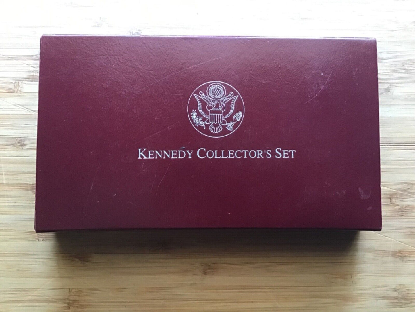 1998 Kennedy Uncirculated Collector 2 Coin Set Matte Finish Half + Silver Dollar