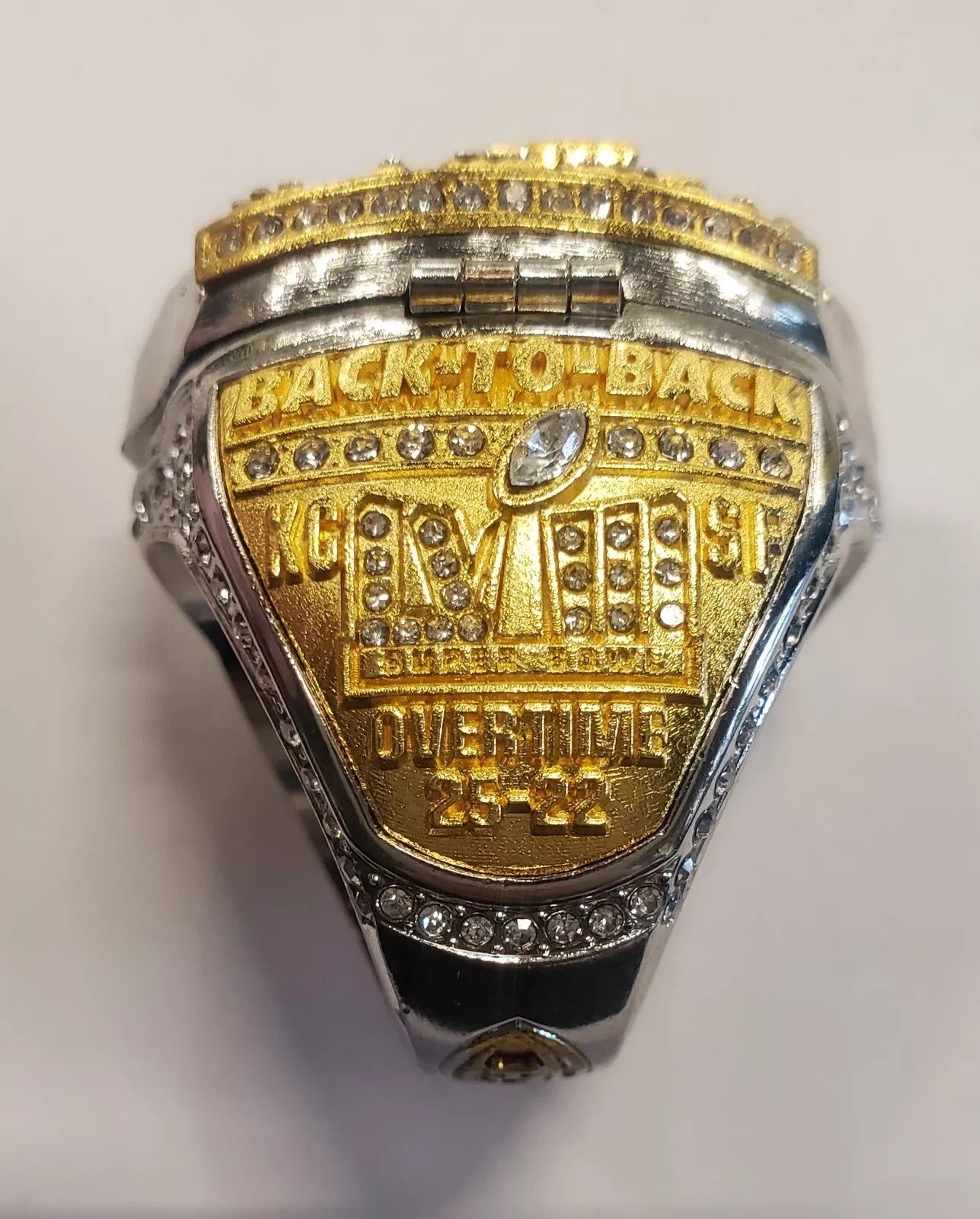 2024 KC Championship Ring Football Championship – Mahomes-Souvenir