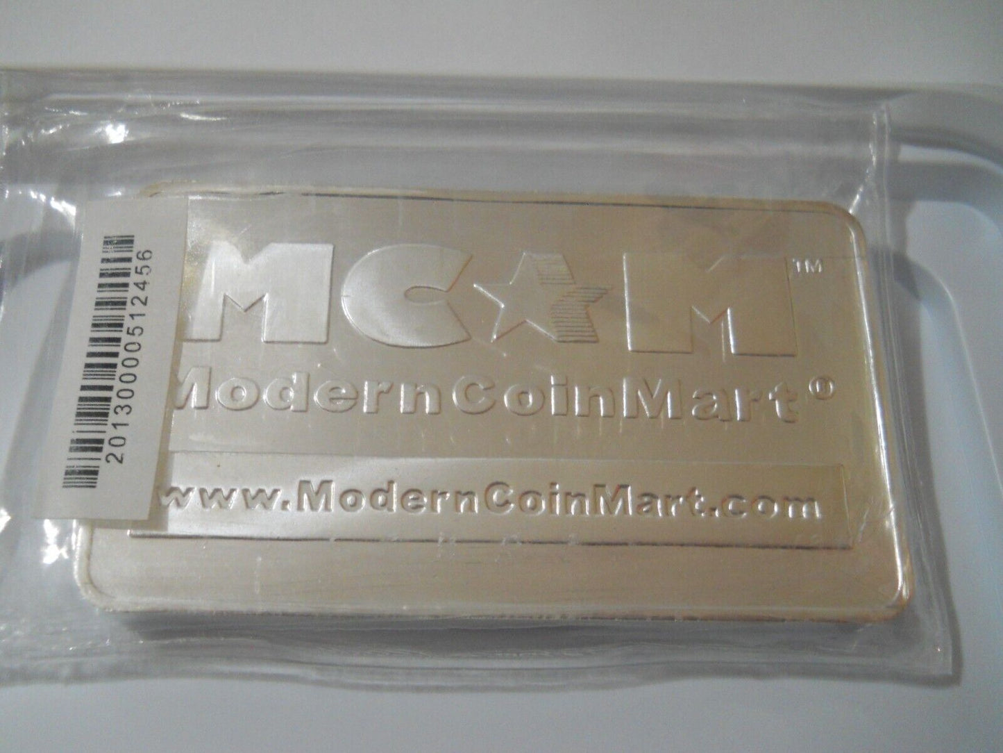 10 Troy Ounces MCM – Star Logo .999 FINE SILVER Bar 10oz